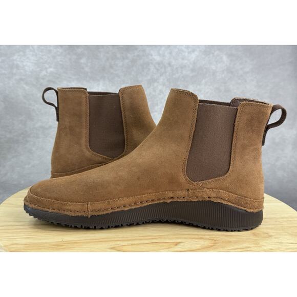 Chaco JCH109218 Women's Paonia Chelsea Cinnamon Brown Boots Shoes Size 9 - Picture 7 of 12